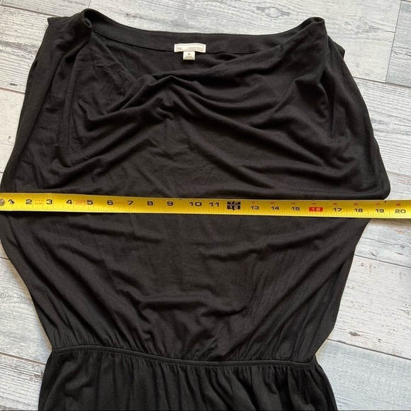 GAP DESIGNED & CRAFTED WOMEN’S SLEEVELESS DRAPE BLACK MINI DRESS SIZE‎ M - Picture 11 of 11